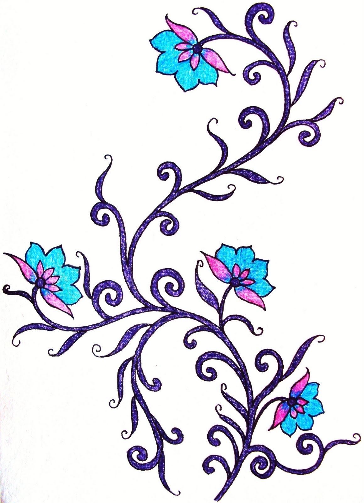 Flower Embroidery Designs Patterns