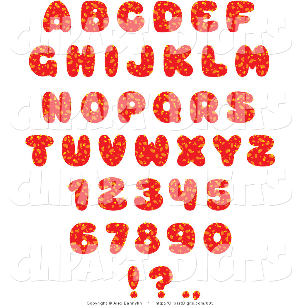 Font Alphabet Letters Clip Art Free