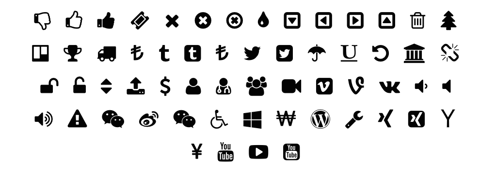 Font Awesome Icons