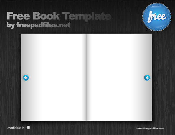 Free Book Template Free Book Template