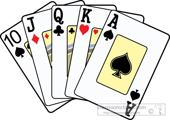 clip art pictures of playing cards - photo #33