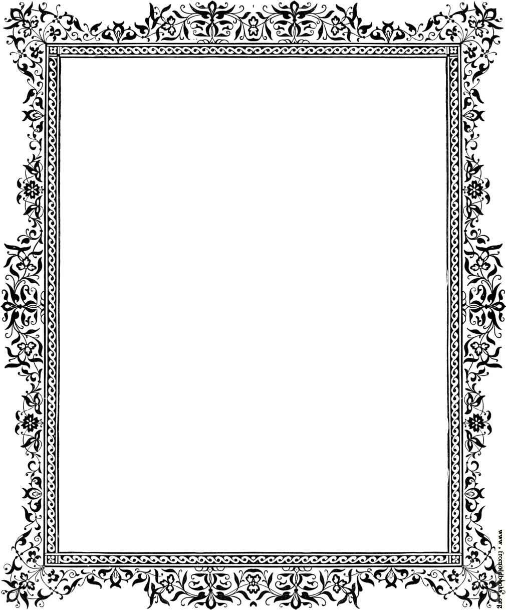 Free Decorative Borders Clip Art