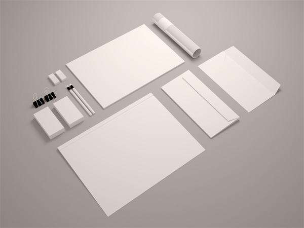 13 Stationary Mockup Psd Free Images