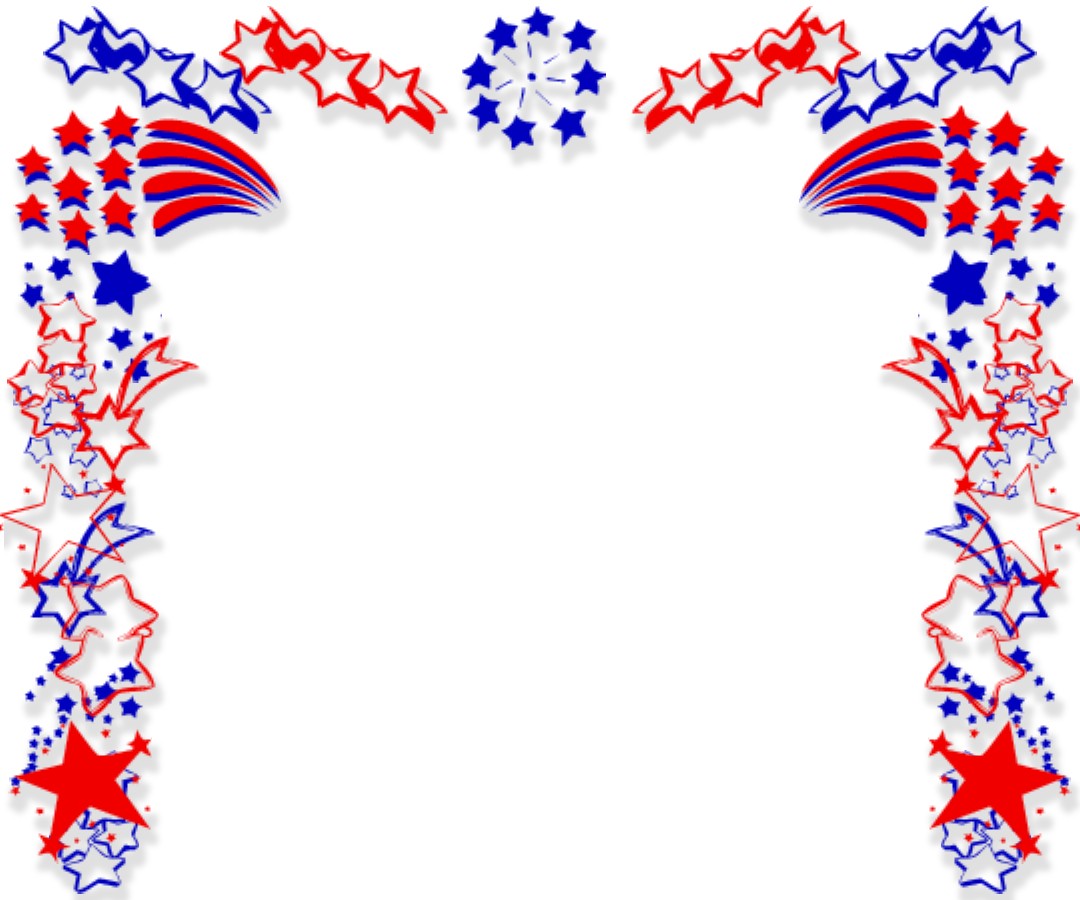 Free Patriotic Borders Clip Art