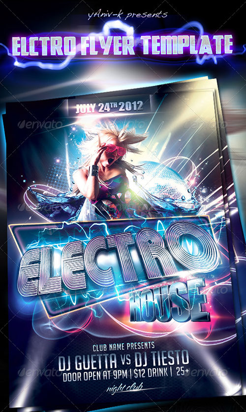 Free Psd Party Flyer Template