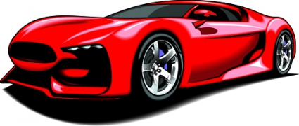 Free Vector Sports Car