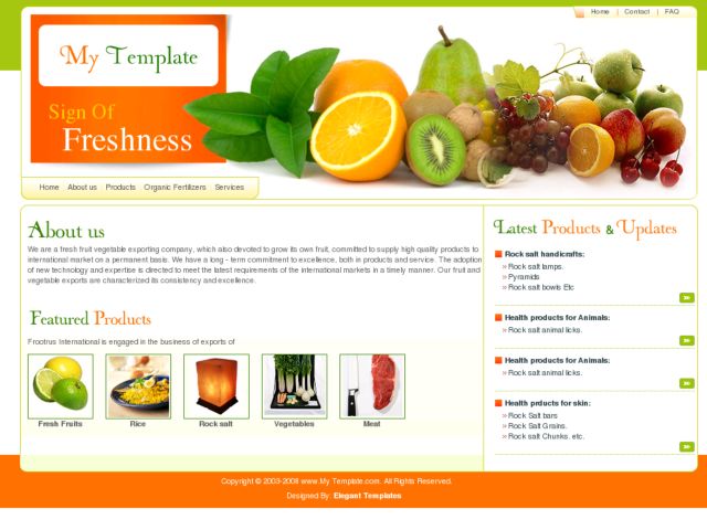 Free Web Templates