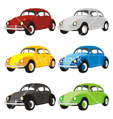 Funny Cars Vector Free