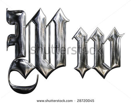 German Gothic Alphabet Letters German Gothic Alphabet Letters