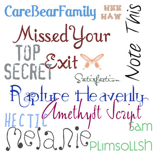 Girly Cursive Font Free