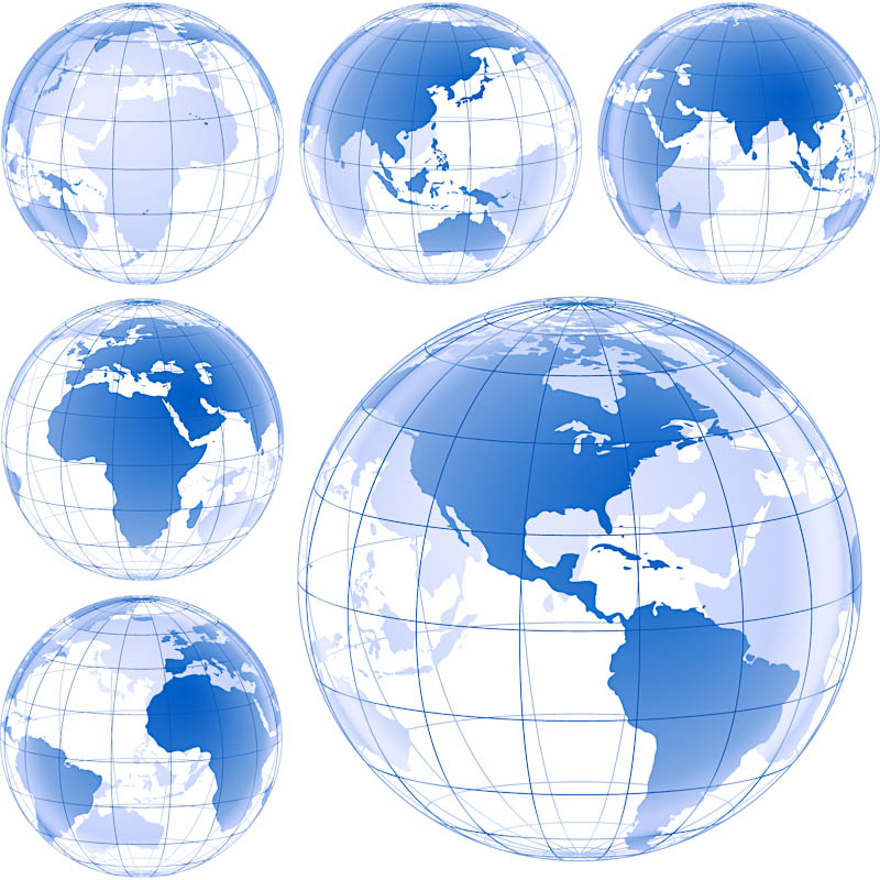 Globe Vector Free Download