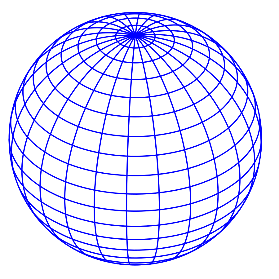 Globe Vector Line