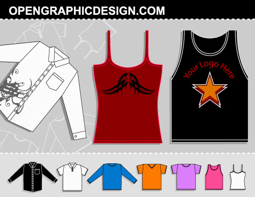 Graphic T-Shirts Design Templates
