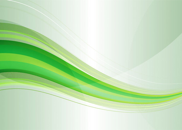 Green Wave Graphic