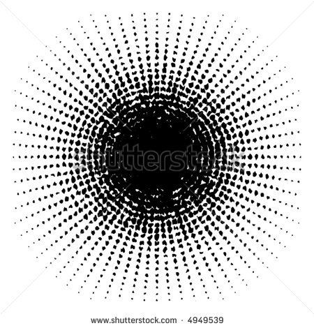 Grunge Halftone Vector Pattern Background