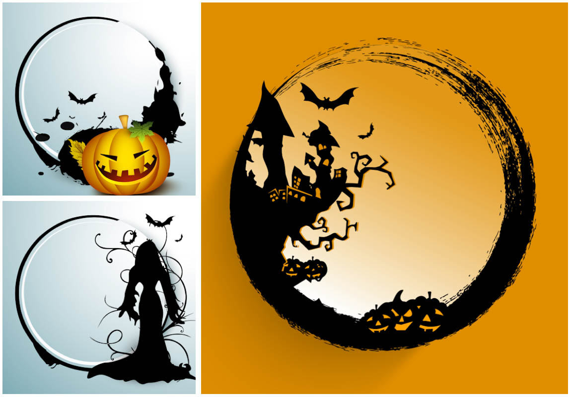 Halloween Vector Frame Halloween Vector Frame
