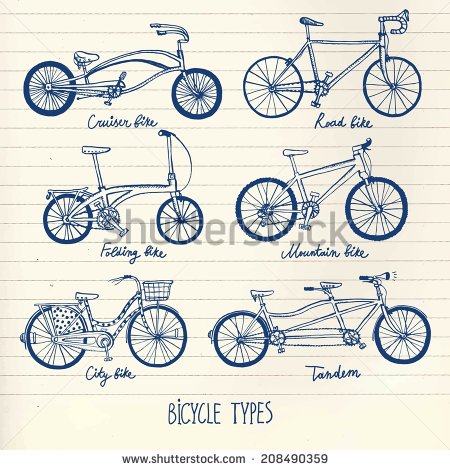 Hand Drawn Bicycle