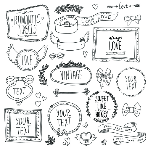 Hand Drawn Frame Vector Free