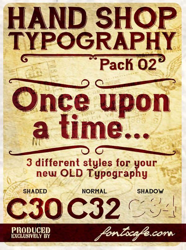 Hand Shop Typography Font