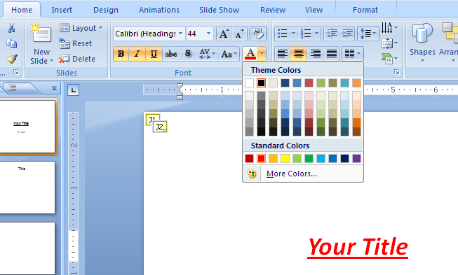 How to Change Text Color On Microsoft Word