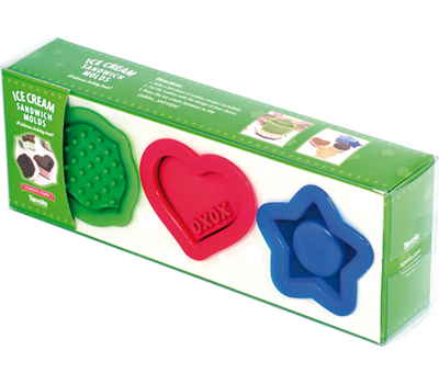 Ice Cream Sandwich Molds Set of 3