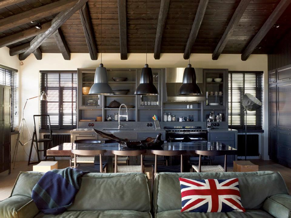 Industrial Traditional Interior Design