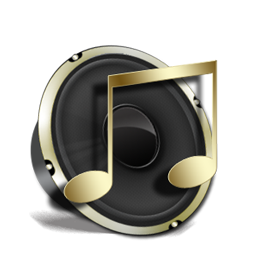 iTunes Icons Black and Gold