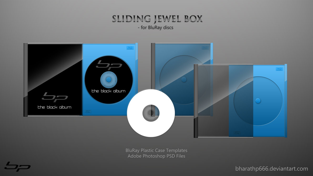 Jewel Box Template PSD