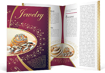 Jewelry Brochure Template Jewelry Brochure Template