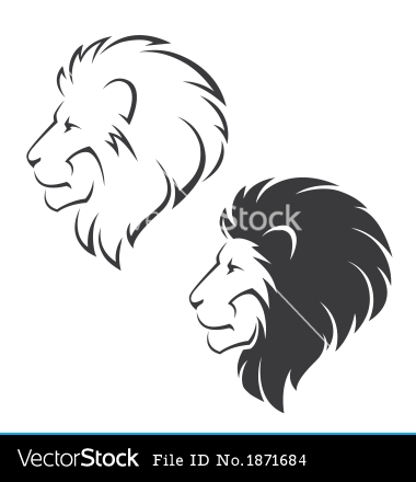 Lion Head Symbol