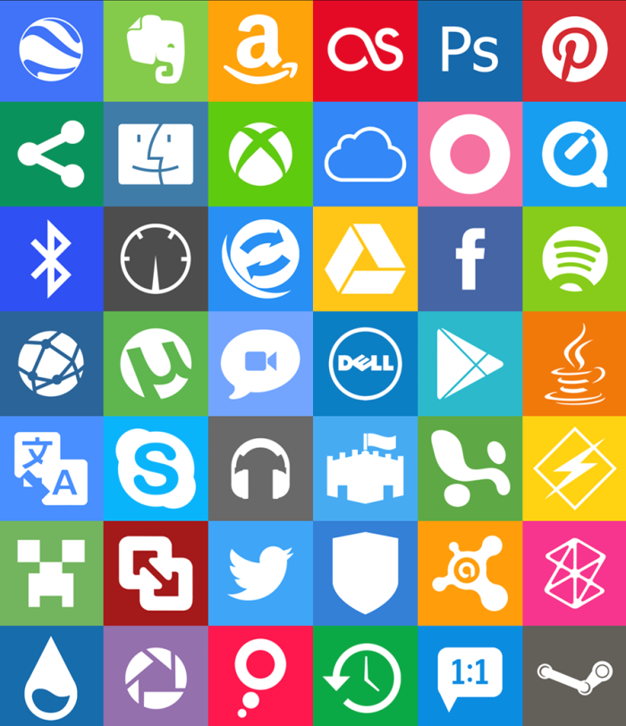 Metro UI Icon Set