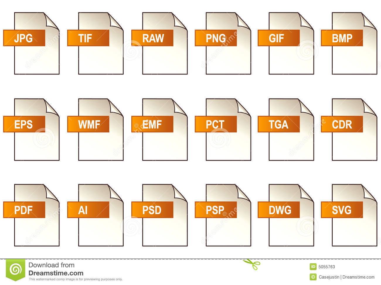 Microsoft Computer File Icons