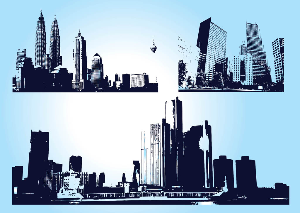 New York City Skyline Graphic Art