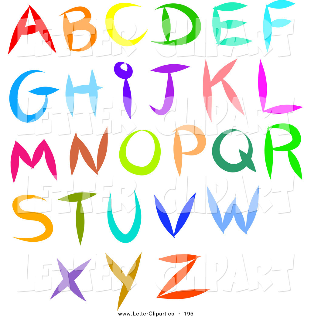 Printable Alphabet Letters Clip Art