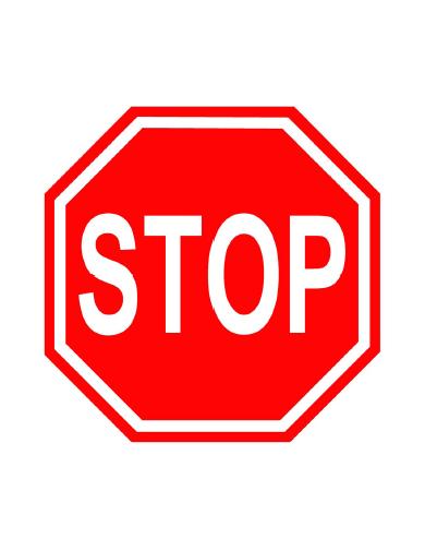 Printable Stop Sign