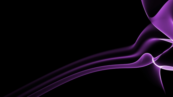 Purple and Black Abstract