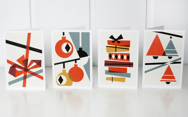 Scandinavian Christmas Card Design