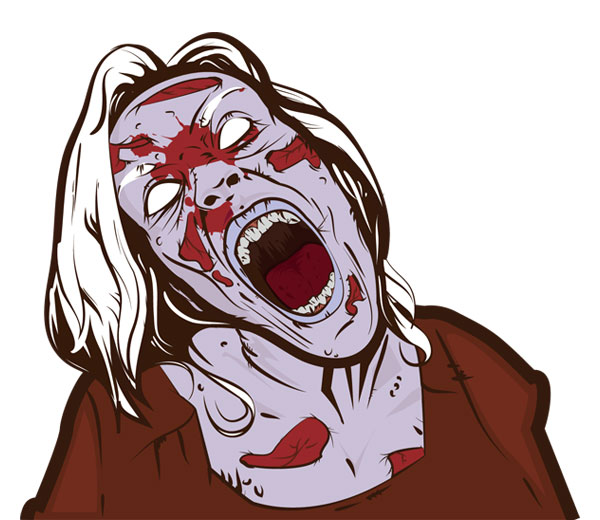 zombie vector clip art - photo #13