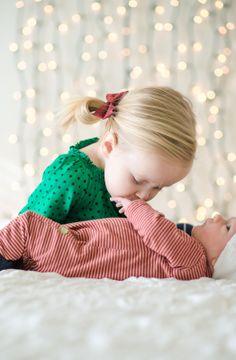 Sibling Christmas Photography