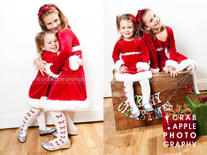 Sibling Christmas Photography