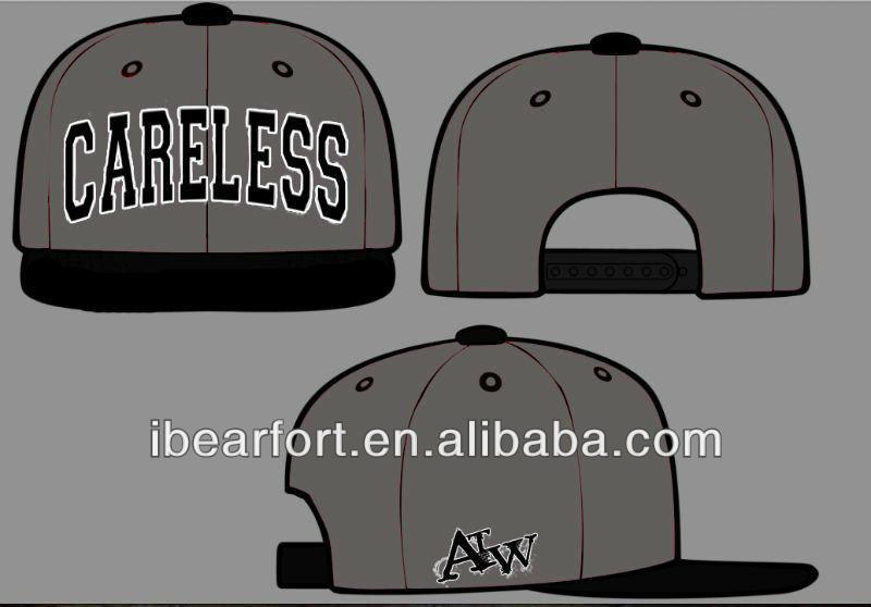 Snapback Hat Design Template