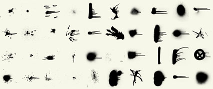 Spray-Paint Drip Photoshop Brushes Spray-Paint Drip Photoshop Brushes