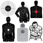Target with Bullet Hole in the Middle
