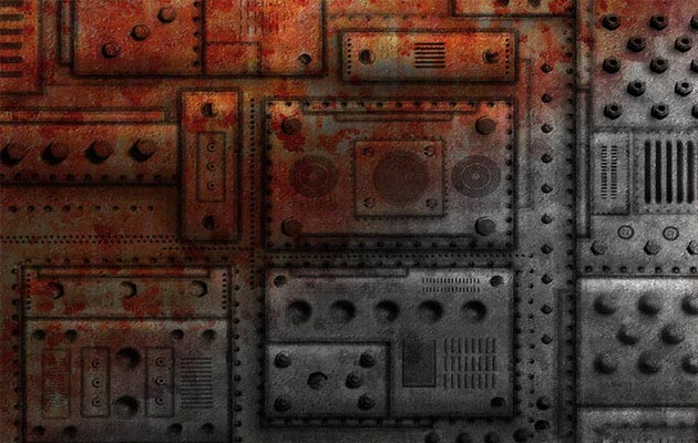 Textures for Photoshop Metal with Rivets