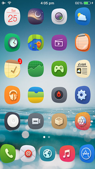 Tweak 8 Folders iOS Icon Transparent