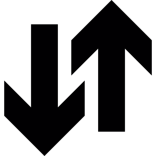 Up and Down Arrow Icon