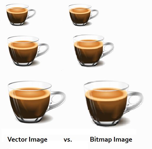 18 Bitmap Vs Vector Graphics Images