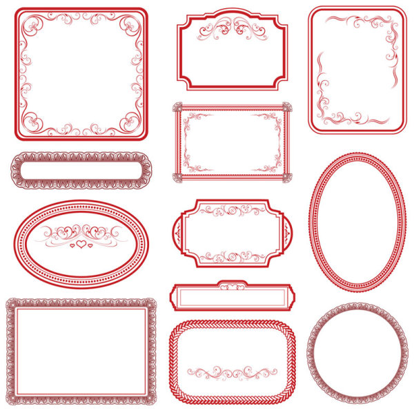 Vector Borders and Frames Free Download