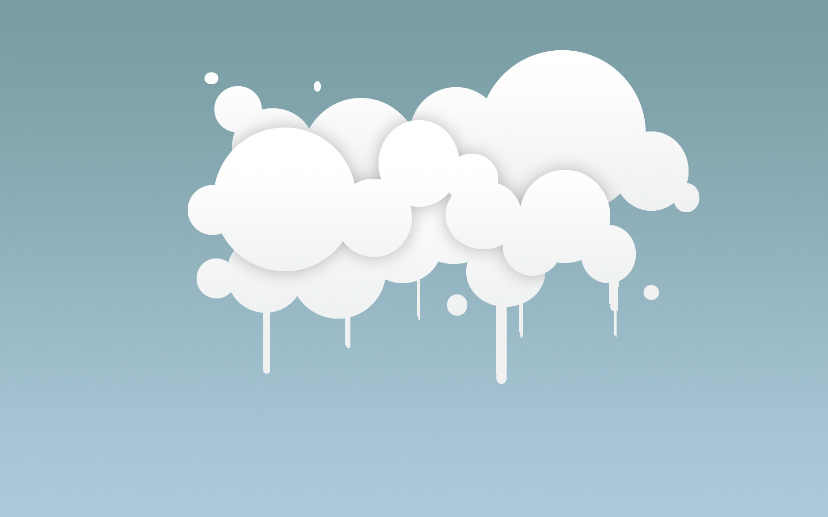 Vector Cartoon Clouds