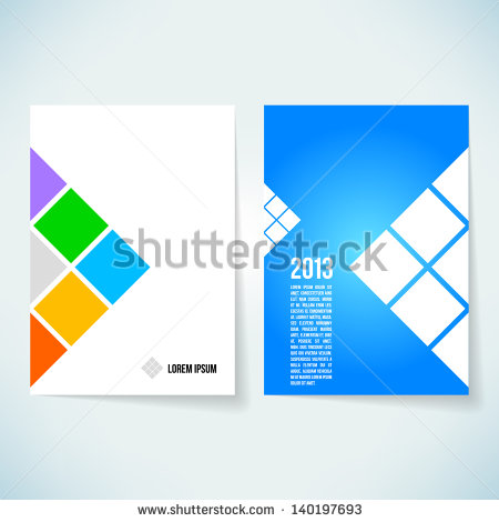 Vector Design Brochures Covers